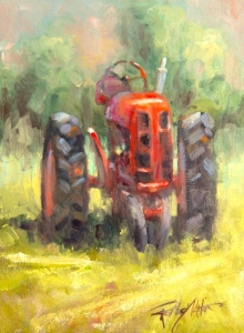 Tractor In The Rough